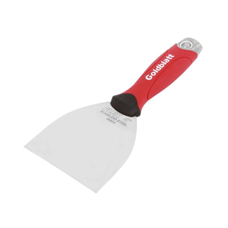 Goldblatt 4" Stainless Steel FLEX Joint Knife With SoftGrip Handle G05014