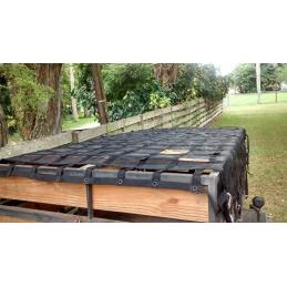 Gladiator Mesh Tarp LARGE Dual Cab Extended Ute Tray-Backs and Trailers LMT-300