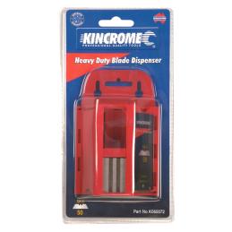 Kincrome Utility Stanley Knife Blades 50 Piece with Blade Dispenser K060072