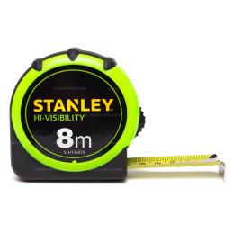 Stanley Tape Measure 8m x 25mm Hi-Visibility METRIC STHT36070