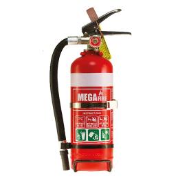MegaFire Fire Extinguisher Portable 1.5kg DRY CHEMICAL POWDER MF15ABE