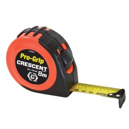 Crescent Tape Measure 8m x 25mm Pro-Grip CP8SI