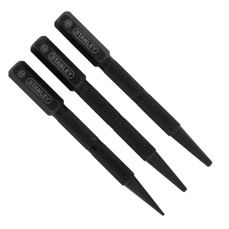 Stanley Nail Punch Set 3 Piece 58-230