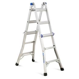 Werner Ladder 2.1m-3.4m Aluminium Telescoping Multi Purpose 135kg MT-13AZ