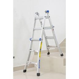 Werner Ladder 2.1m-3.4m Aluminium Telescoping Multi Purpose 135kg MT-13AZ
