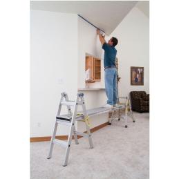 Werner Ladder 2.1m-3.4m Aluminium Telescoping Multi Purpose 135kg MT-13AZ
