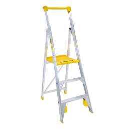 Bailey Ladders Platform Stepladder 3 Step 0.86m 150kg Pro ALUMINIUM FS13399