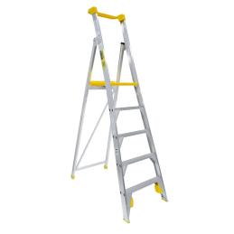 Bailey Ladders Platform Stepladder 5 Step 1.43m 170kg Pro ALUMINIUM FS13401