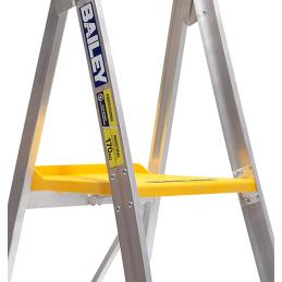 Bailey Ladders Platform Stepladder 8 Step 2.23m 170kg Pro ALUMINIUM FS13586