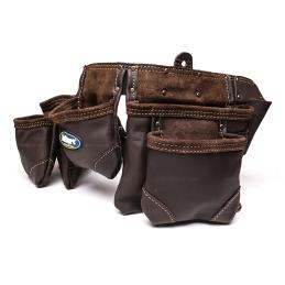 BuildPro Tool Belt Apron 11 Pocket OIL TANNED LEATHER LWTASP011