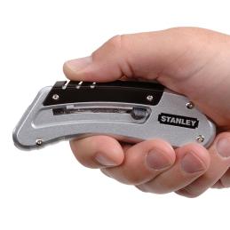 Stanley Utility Knife QuickSlide Retractable Blade with Belt Clip 10-810