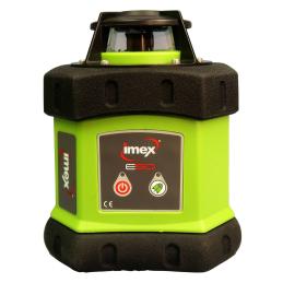 Imex Rotary Laser Set Inc Tripod Staff & Detector 012-E60K