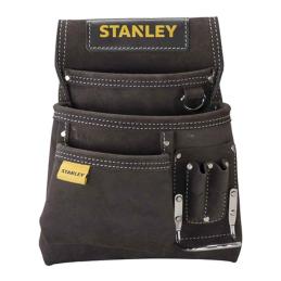 Stanley Nail & Tool Bag Leather 3 Pouch STST1-80114