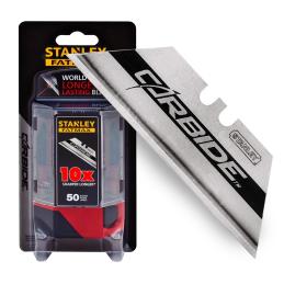 Stanley Knife Blades 50 Piece CARBINE 10X Sharper Longer FATMAX 11-800L