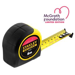 Stanley Tape Measure 8m McGRATH  FOUNDATION Limited Edition FMHT43063
