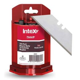 Intex Utility Knife Blades 100 Piece Heavy Duty Trimming Blade PlasterX K8810