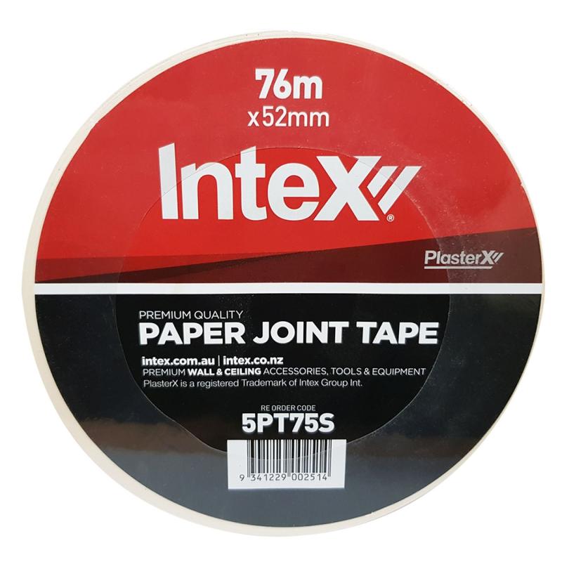 Intex Paper Joint Tape 20 Rolls 76m x 52mm Premium Quality 5PT75S