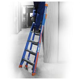 Bailey Ladder SLS 3-In-1 8-14 Step Leaning Straight 2.4-4.1m FIBERGLASS FS13886