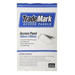 TradeMark Access Panel Metal Set Bead 450mmx600mm Dual Slotted Lock AP33