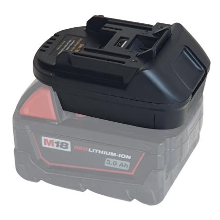 Wallboard Battery Adapter Suits 905420 Worklight Skin MILWAUKEE ...