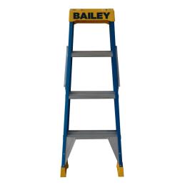 Bailey 1.2m 4 Step 150kg Fiberglass Double Sided Ladder RFDS FS10484