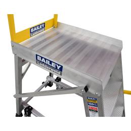 Bailey Ladders Access Platform 1.67m 6 Step 130kg Order Picker ALUMINIUM FS10866