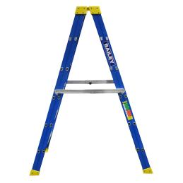 Bailey 1.8m 6 Step 150kg Fiberglass Double Sided Ladder RFDS FS10485