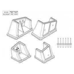 Bailey SP15-009AZ Ladder Replacement Feet Kit Suits P-150 Series Stepladder SP15-009AZ