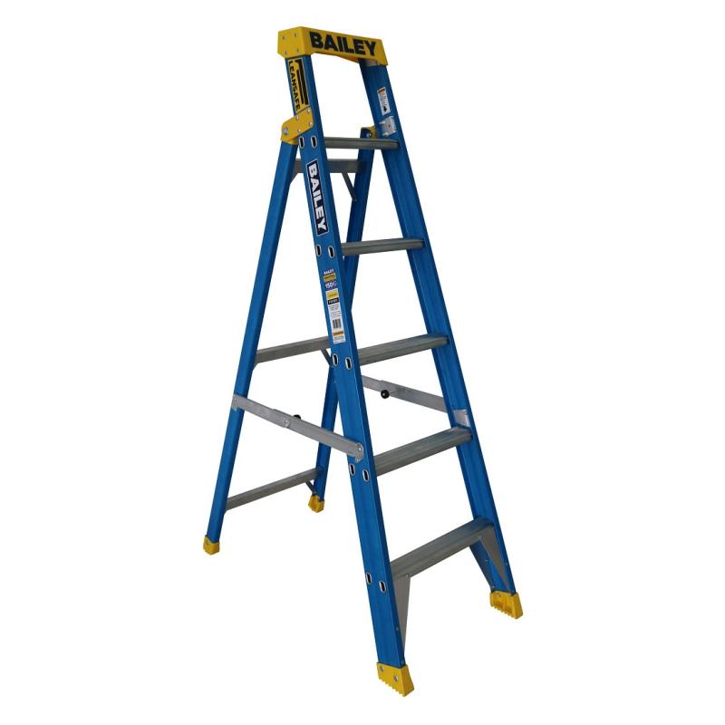 Bailey 1.2m 150kg 4-Step Pro Single Sided Step Ladder RFSS FS10491