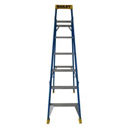 Bailey FS13973 Ladder Single Sided Fibreglass 2m 7 Step 150kg Pro FS13973