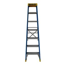 Bailey Ladders FS13981 Step Ladder 2m 7 Step Fibreglass 150Kgs Double Sided FS13981