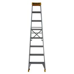 Bailey FS13965 Step Ladder 2.39m 8 Step Double Sided Aluminium 150kgs FS13965
