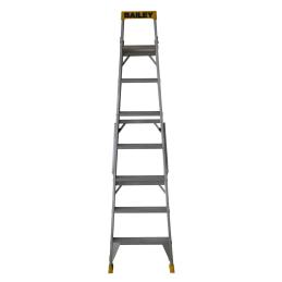 Bailey FS13959 Step Ladder 2.4m 8 Step Pro Single Sided Aluminium 150kgs FS13959