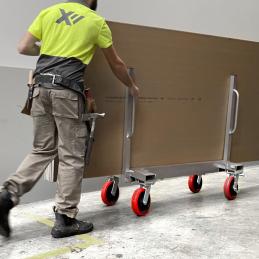 Intex CD136A Aluminium Drywall Cart 22kg Holds Up To 1000kg Swivel Castors CD136A