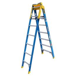 Bailey 2.1-3.8m 150kg Step Extension Ladders Fibreglass FSE7