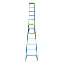 Bailey 2.1-3.8m 150kg Step Extension Ladders Fibreglass FSE7