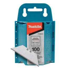 Makita  P-90613 Utility Knife Blades 100 Pack Carbon Steel With Dispenser P-90613