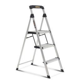 Gorilla GOR-3TT Ladder 0.9m 3 Step 120kg Light Weight Single Sided Aluminium GOR-3TT