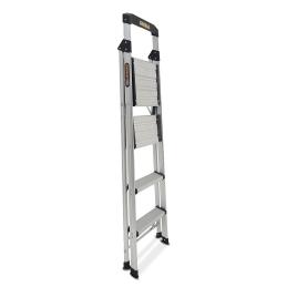 Gorilla GOR-4TT Ladder 1.2m 4 Step 120kg Light Weight Single Sided Aluminium GOR-4TT