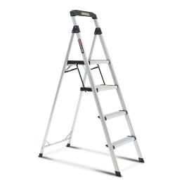 Gorilla GOR-4TT Ladder 1.2m 4 Step 120kg Light Weight Single Sided Aluminium GOR-4TT