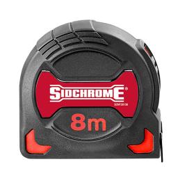 Sidchrome SCMT26136 Grip Tape Measure 8m x 25mm Mylar Coated Blade SCMT26136