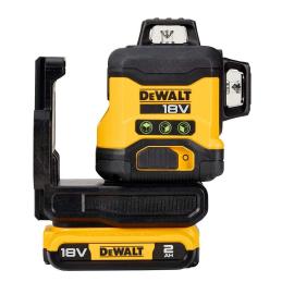 DeWALT DCLE34031D1-XE Multiline Laser Level Kit 18V 2.0Ah Green 3x360 Compact DCLE34031D1-XE