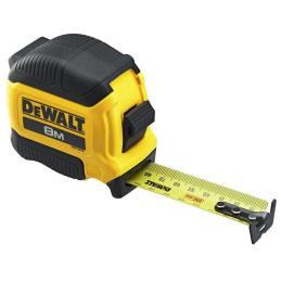 DeWALT DWHT38129-3 Tape Measure 8m x 28mm Tough Compact Series Measuring Tape DWHT38129-3