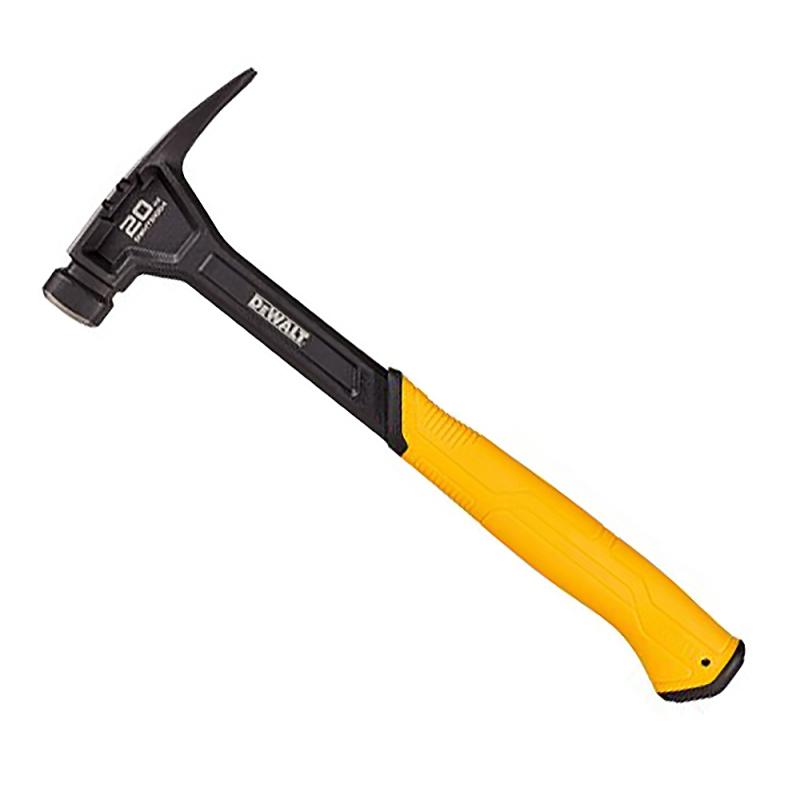 DeWALT DWHT51004-0 Rip Claw Steel Hammer 20oz Anti-Slip Handle DWHT51004-0