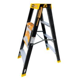 Gorilla FSM004-PRO Ladder Pro-Lite 1.2m 4 Step Double Sided Fibreglass FSM004-PRO