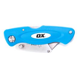 OX OX-T432602 Utility Knife Twin Pack Retractable & Folding Inc 5 Blades OX-T432602