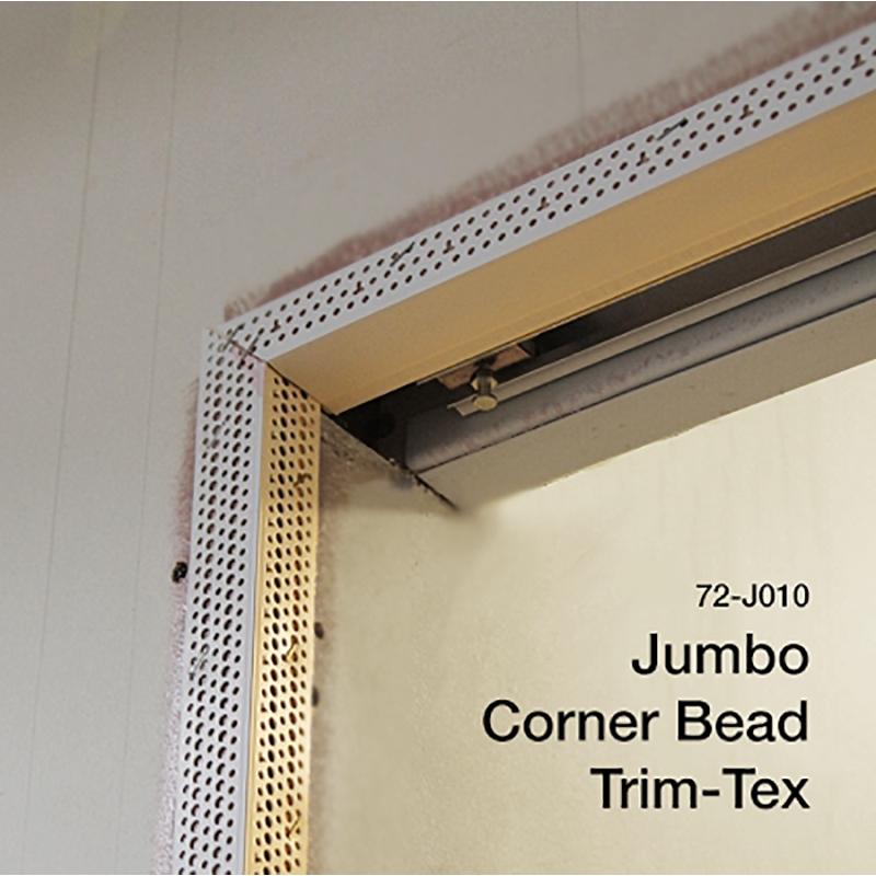 TrimTex 72J010 Jumbo Corner Bead 3m 40 Piece Impact Resistant Rigid