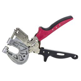 Malco PL1 Punch Lock Stud Crimper - Black and Red