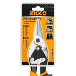 INGCO HTM-HTSN0110S Aviation Snips Straight 10"/250mm Metal Cutter Shears HTM-HTSN0110S