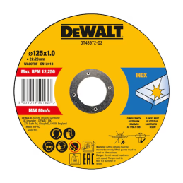 DeWALT 125 x 1 x 22.23MM...
